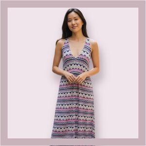 Anthropologie The Addison Story Juxtapose Maxi Dress